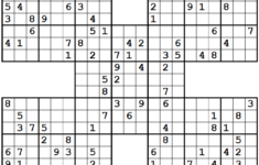 1001 Hard Samurai Sudoku Puzzles Sudoku Puzzles Sudoku Printable Sudoku