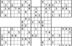1001 Hard Samurai Sudoku Puzzles Sudoku Sudoku Puzzles Sudoku Printable