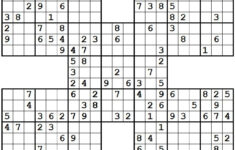 1001 Moderate Samurai Sudoku Puzzles Sudoku Puzzles Sudoku Sudoku