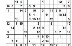 15 X 15 Sudoku Magazine