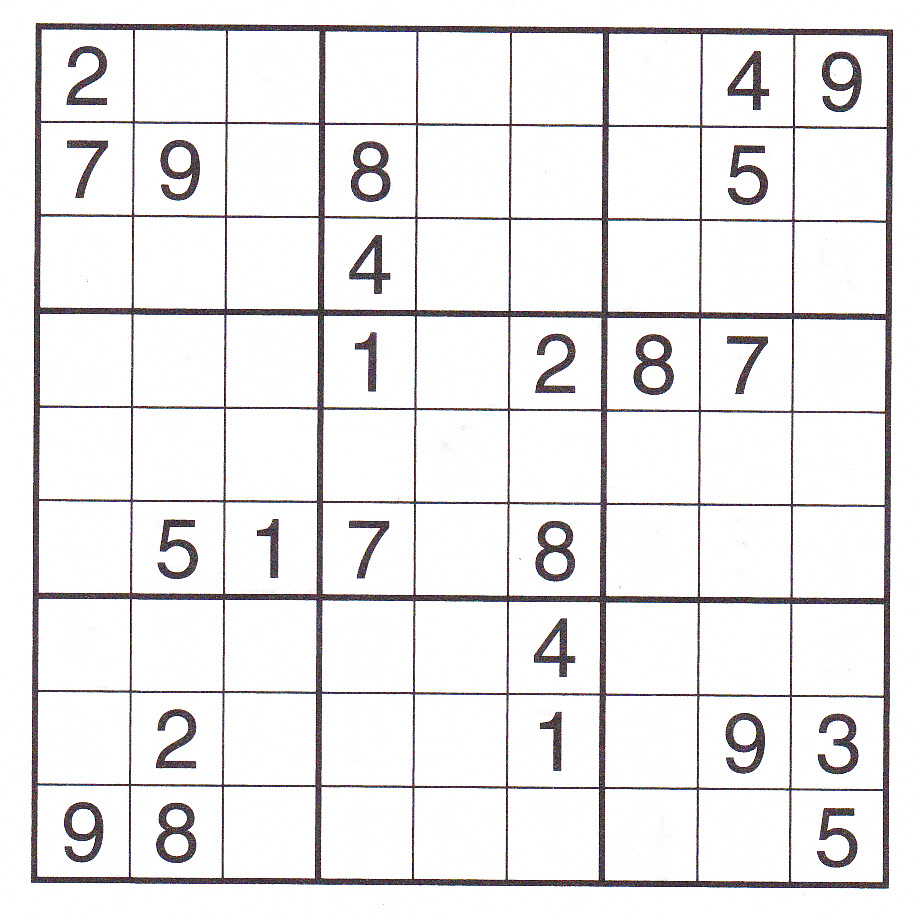 16 16 Sudoku Printable Sudoku Printable