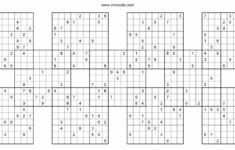 25X25 Sudoku Puzzles With Answers Www topsimages Printable Sudoku