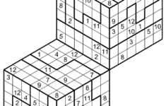 3D Combined Sudoku Printable Sudoku Sudoku Puzzles