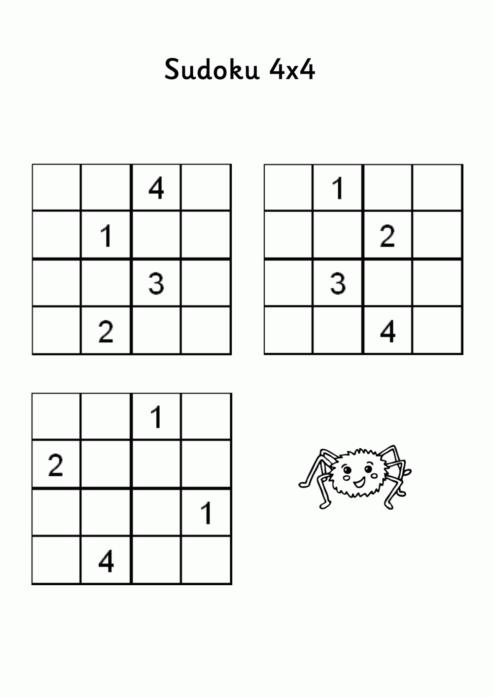 4 4 Sudoku Printable That Are Old Fashioned Russell Website