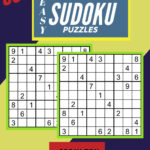 500 Easy Sudoku Puzzles Sudoku Puzzle Book Gift For Sudoku Lovers