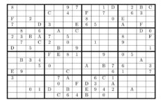8 Best Photos Of Super Challenger Sudoku 16X16 Print 16X16 Super
