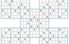 84 Free Printable Monster Sudoku Puzzles Printable Monster Sudoku