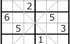 Anti Diagonal Sudoku Puzzle Mini Sudoku Series 111 Fun With Puzzles