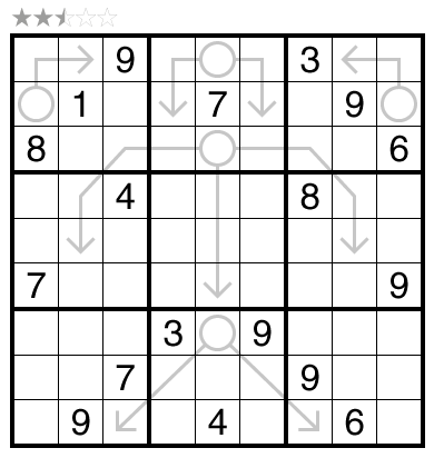 Arrow Sudoku Archives The Art Of Puzzles The Art Of Puzzles