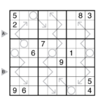 Arrow Sudoku Archives The Art Of Puzzles The Art Of Puzzles