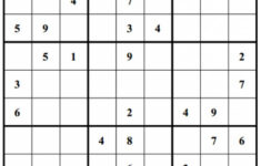 Blank Sudoku Grids 4 X 4 Printable Sudoku Free