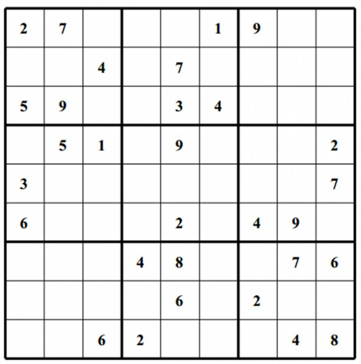 Blank Sudoku Grids 4 X 4 Printable Sudoku Free