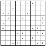 Blank Sudoku Grids 4 X 4 Printable Sudoku Free