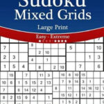 Bol Sudoku Mixed Grids Large Print Easy To Extreme Sudoku Printable