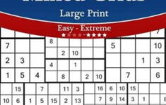 Bol Sudoku Mixed Grids Large Print Easy To Extreme Sudoku Printable