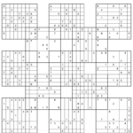 Chain Sudoku Printable Sudoku Printable
