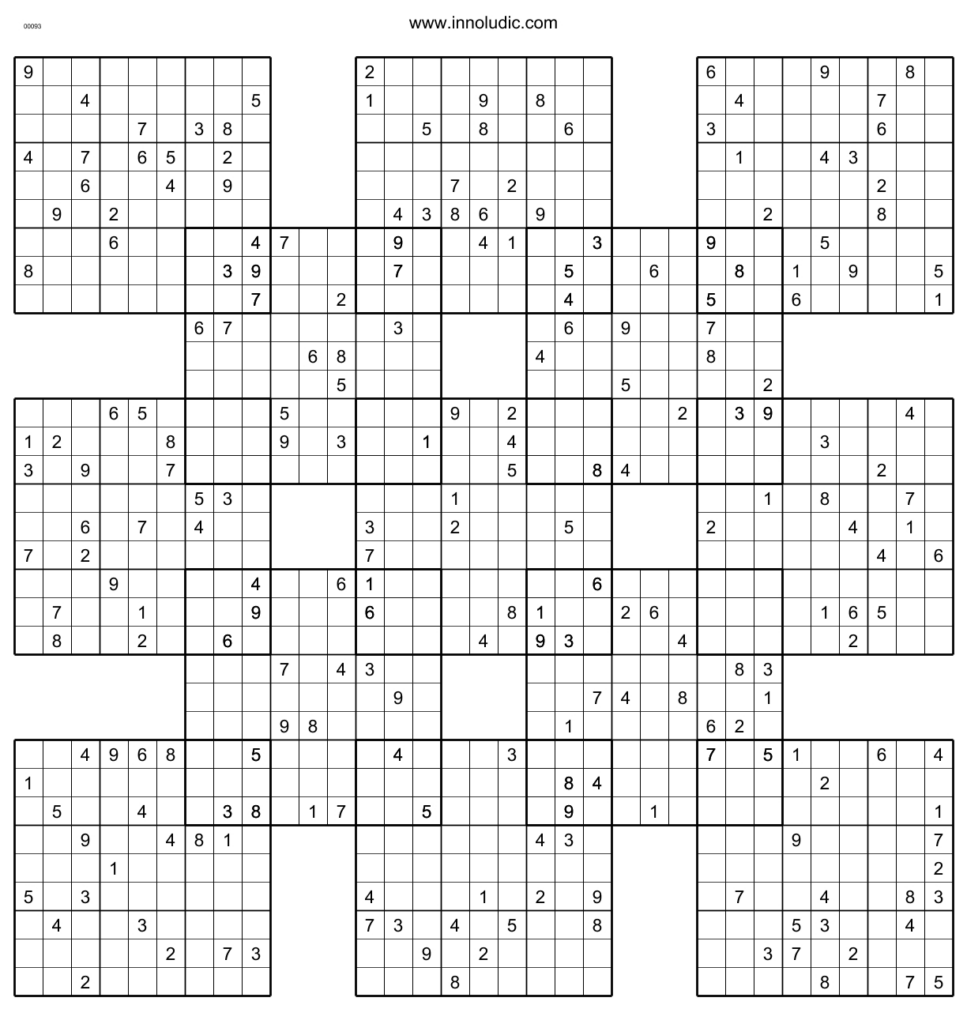 Chain Sudoku Printable Sudoku Printable Lyana Printable Sudoku