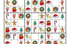 Christmas Sudoku Puzzles Sudoku Puzzles Sudoku Christmas Worksheets