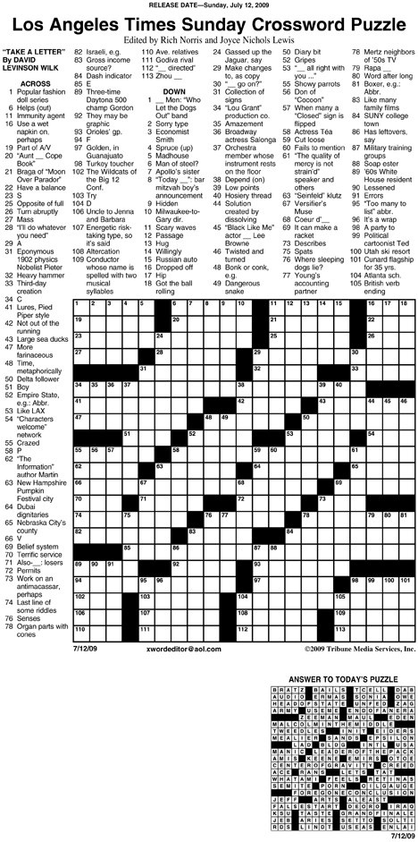 Crossword Islands 39 Weekly