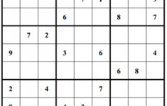 Daily Sudoku Print Out PRINTABLE SUDOKU