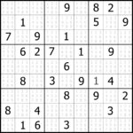 Daily Sudoku Print Out Printable Sudoku Page 2 Printable Easy Sudoku