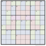 Daily Sudoku Solve This Puzzle At Krazydad Intermediate Killer