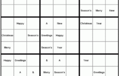 DC Sudoku Samples Special Xmas Puzzle