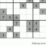 Difficult Sudoku Puzzle To Print 2 Level 2 Sudoku Printable