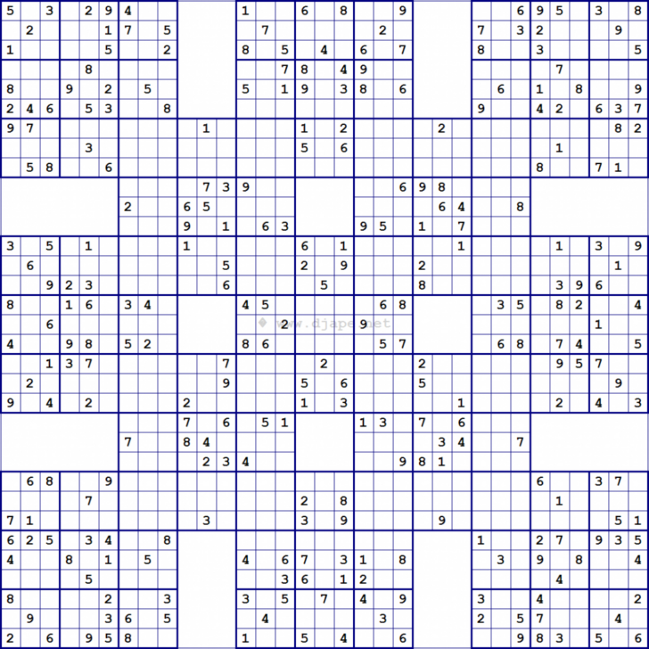 Printable 13 Saunri Sudoku Free