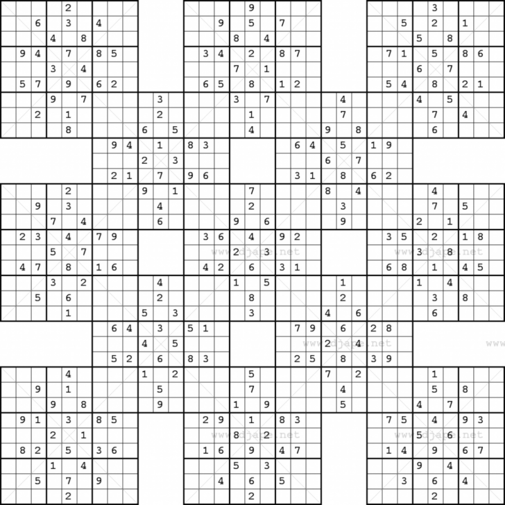 Free Multiple Sudoku Puzzles Printable