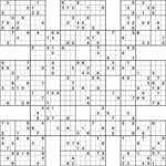 Double Harakiri Sudoku X Printable Sudoku Puzzles Samurai Printable