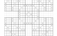 Double Harakiri Sudoku X Printable Sudoku Puzzles Samurai Printable
