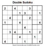 Double Sudoku Fun With Sudoku 7 Fun With Puzzles