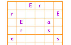 Easter Word Sudoku Medium 1