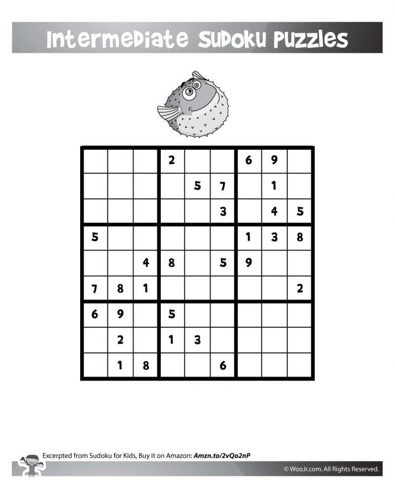 Easy 9X9 Sudoku Puzzles Woo Jr Kids Activities Printable Alphabet 