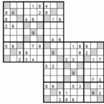 Easy Double X Sudoku 1 Sudoku Sudoku Puzzles Puzzle Game