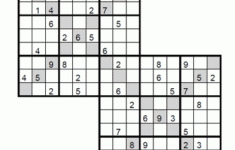 Easy Double X Sudoku 2 Easy Double X Sudoku To Print And Download