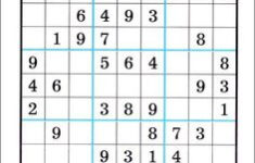 Easy Printable Sudoku Puzzles For 6 Year olds Kids Sudoku Puzzles
