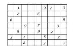 Easy Sudoku For Kids 4X4 6X6 9X9 9 X 9 Sudoku Printable
