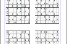Easy Sudoku Printable Kids Activities Printable Sudoku Beginner