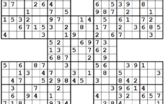 Easy Sudoku Puzzle Worksheets 99Worksheets