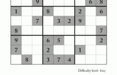 Easy Sudoku With Answers Pdf Dobraemerytura