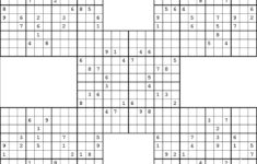 Easy To Hard Printable Sudoku High Fives 101 Activity