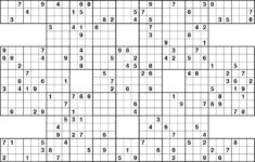 Easy To Hard Printable Sudoku High Fives 101 Activity