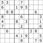 Easy To Hard Printable Sudoku High Fives 101 Activity