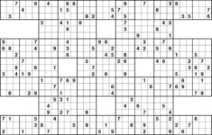 Easy To Hard Printable Sudoku High Fives 101 Activity