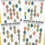 Egg Cellent Easter Egg Sudoku Puzzles Free Printable Sudoku Easter