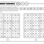 Element Sudoku Games Chemistry Starter For GCSE And A Level
