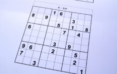 Evil Printable Sudoku Puzzles 6 Per Page Book 12 Free Sudoku