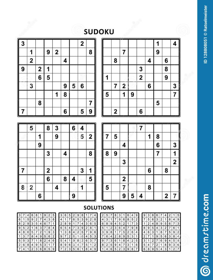Printable Sudoku Puzzles Letters With Answers